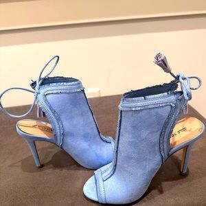 Women’s suede summer heels